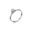 Серебряное кольцо с кристаллом SWAROVSKI 1010685